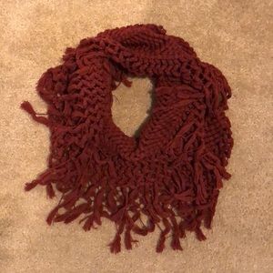 American Eagle Fringe Infinity Scarf
